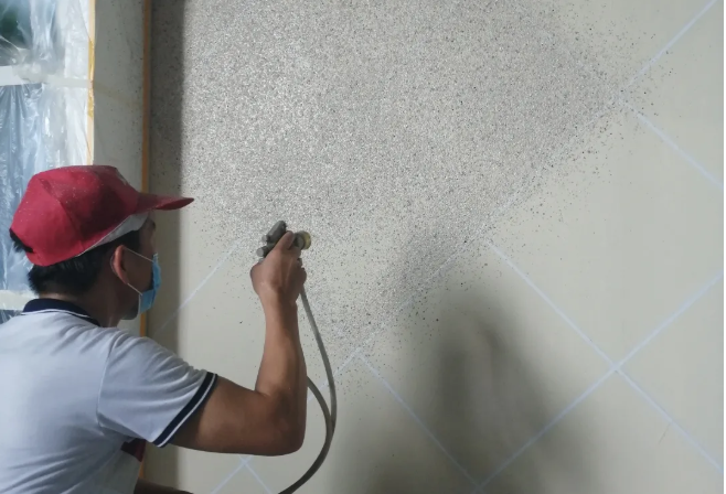 想要仿石漆噴涂均勻？噴槍的調(diào)節(jié)很重要！